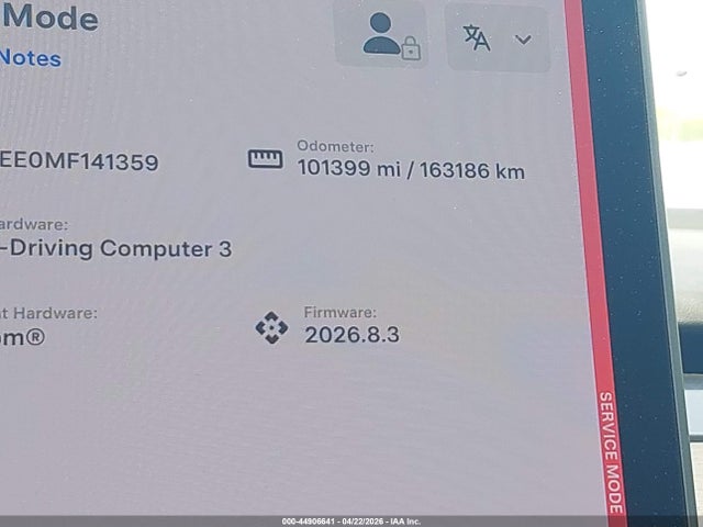 Продажа на аукционе авто 2021 Tesla Model Y Long Range Dual Motor All-wheel Drive, vin: 5YJYGDEE0MF141359, номер лота: 44906641