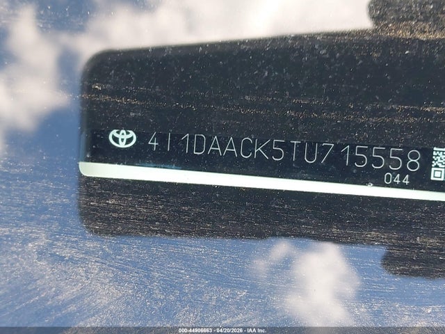 Продаж на аукціоні авто 2026 Toyota Camry Se, vin: 4T1DAACK5TU715558, номер лоту: 44906663