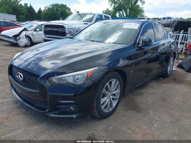 2014 Infiniti Q50 Premium მანქანა იყიდება აუქციონზე, vin: JN1BV7AP2EM676662, აუქციონის ნომერი: 44906708
