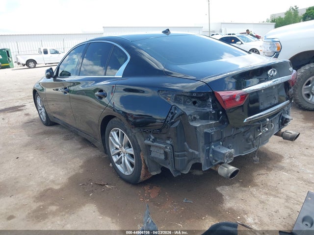 2014 Infiniti Q50 Premium მანქანა იყიდება აუქციონზე, vin: JN1BV7AP2EM676662, აუქციონის ნომერი: 44906708