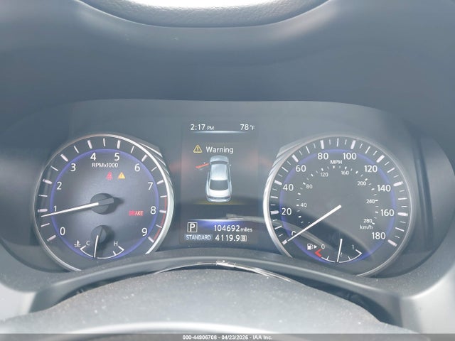 2014 Infiniti Q50 Premium მანქანა იყიდება აუქციონზე, vin: JN1BV7AP2EM676662, აუქციონის ნომერი: 44906708