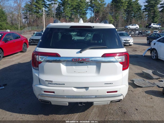 Продажа на аукционе авто 2021 Gmc Acadia Awd Denali, vin: 1GKKNXLS6MZ115286, номер лота: 44906776