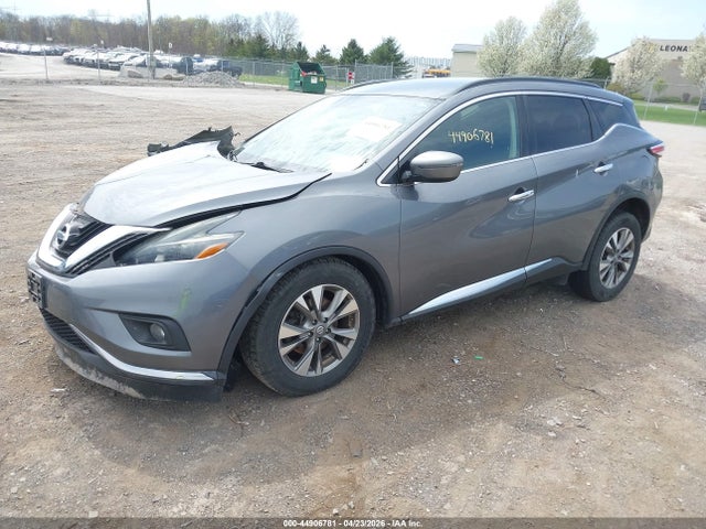 44906781 :رقم المزاد ، 5N1AZ2MH2JN105158 vin ، 2018 Nissan Murano Sv مزاد بيع