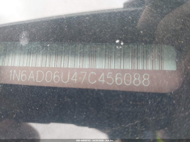 44906782 :رقم المزاد ، 1N6AD06U47C456088 vin ، 2007 Nissan Frontier Se مزاد بيع