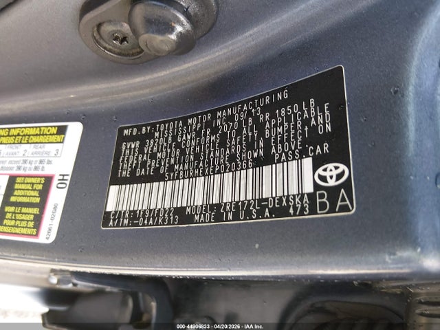 Toyota Corolla S Plus 2014 5YFBURHEXEP020366 Image 18