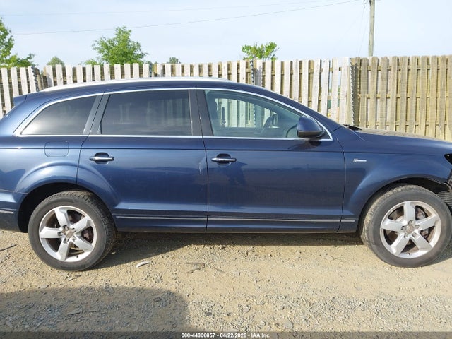 2015 Audi Q7 3.0t Premium მანქანა იყიდება აუქციონზე, vin: WA1LGAFE4FD009751, აუქციონის ნომერი: 44906857
