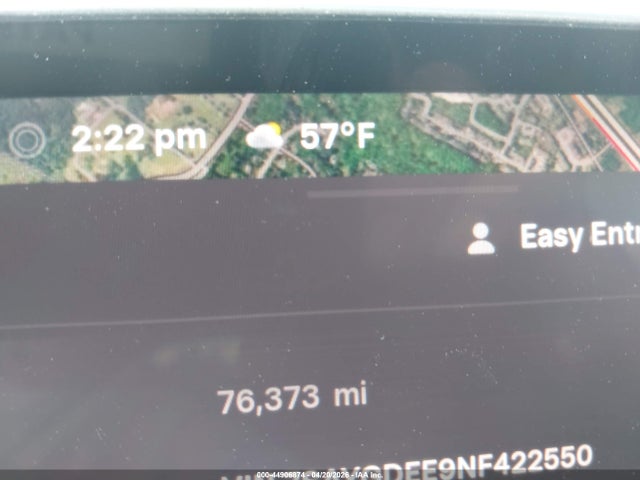 44906874 :رقم المزاد ، 7SAYGDEE9NF422550 vin ، 2022 Tesla Model Y Long Range Dual Motor All-wheel Drive مزاد بيع