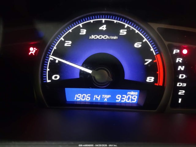 2011 Honda Civic Lx-s მანქანა იყიდება აუქციონზე, vin: 2HGFA1F61BH506171, აუქციონის ნომერი: 44906885