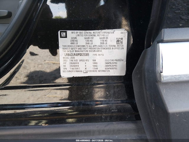 44906953 :رقم المزاد ، LRBAZLR48PD025389 vin ، 2023 Buick Envision Preferred Fwd مزاد بيع