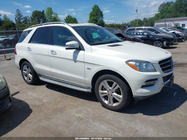 44906984 :رقم المزاد ، 4JGDA5HB2CA037451 vin ، 2012 Mercedes-benz Ml 350 4matic مزاد بيع