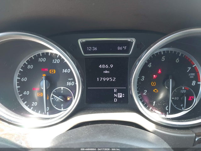 44906984 :رقم المزاد ، 4JGDA5HB2CA037451 vin ، 2012 Mercedes-benz Ml 350 4matic مزاد بيع