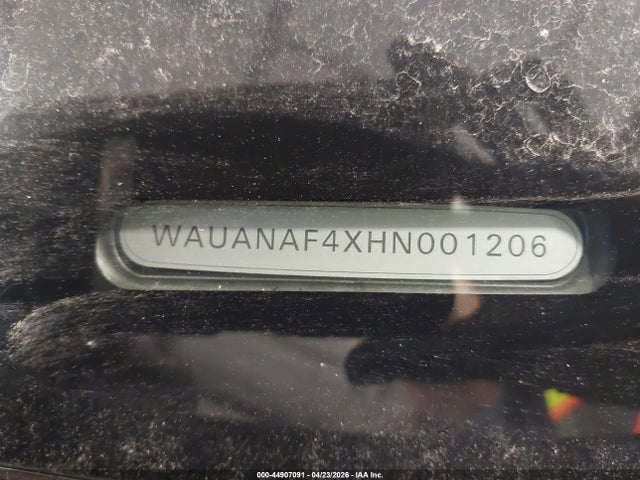 44907091 :رقم المزاد ، WAUANAF4XHN001206 vin ، 2017 Audi A4 2.0t Premium مزاد بيع
