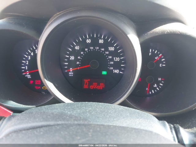 44907104 :رقم المزاد ، KNDJT2A53D7765010 vin ، 2013 Kia Soul مزاد بيع