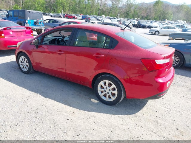 2013 Kia Rio Lx მანქანა იყიდება აუქციონზე, vin: KNADM4A38D6307891, აუქციონის ნომერი: 44907197