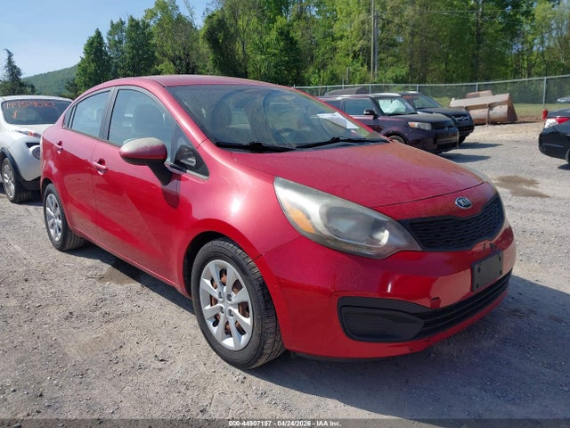 2013 Kia Rio Lx მანქანა იყიდება აუქციონზე, vin: KNADM4A38D6307891, აუქციონის ნომერი: 44907197