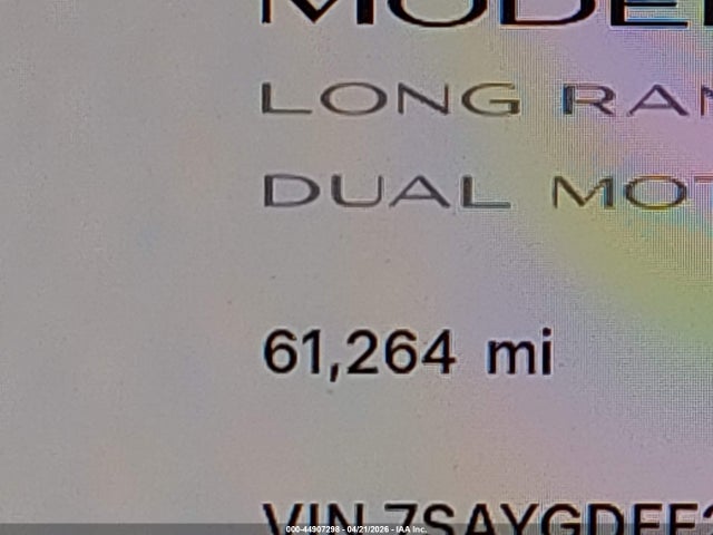 2023 Tesla Model Y Awd/long Range Dual Motor All-wheel Drive მანქანა იყიდება აუქციონზე, vin: 7SAYGDEE2PF839690, აუქციონის ნომერი: 44907298