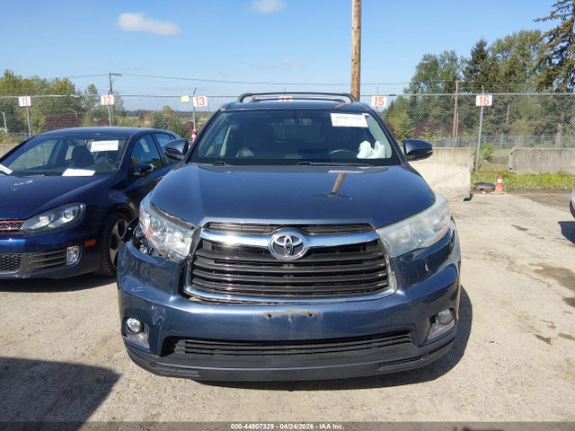 Toyota Highlander Limited V6 2015 5TDDKRFH3FS122449 Image 12