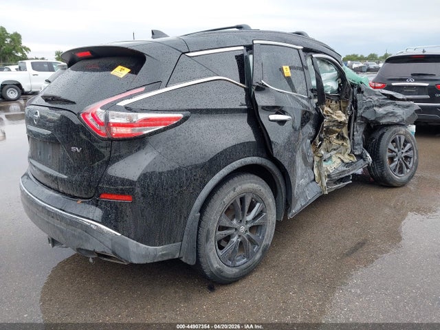 44907354 :رقم المزاد ، 5N1AZ2MGXHN166968 vin ، 2017 Nissan Murano Sv مزاد بيع