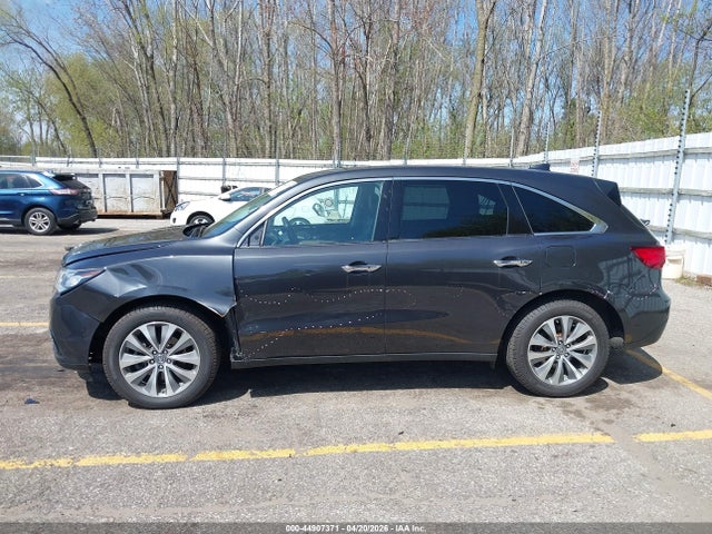44907371 :رقم المزاد ، 5FRYD4H48FB003727 vin ، 2015 Acura Mdx Technology Package مزاد بيع