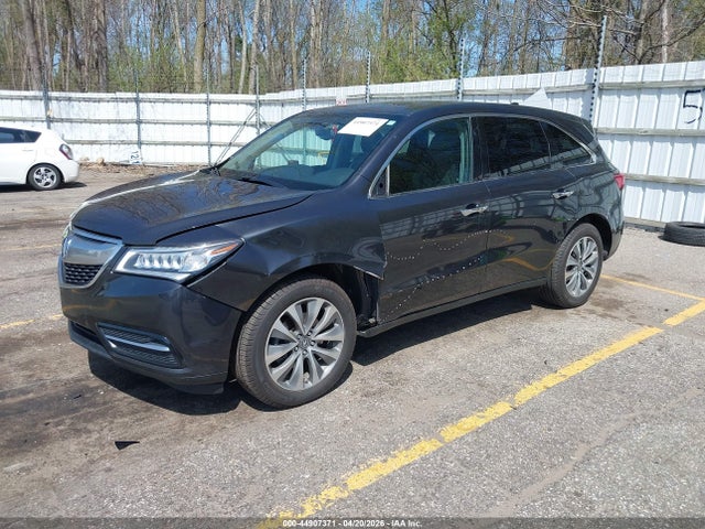 44907371 :رقم المزاد ، 5FRYD4H48FB003727 vin ، 2015 Acura Mdx Technology Package مزاد بيع