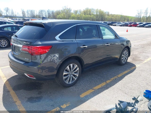 44907371 :رقم المزاد ، 5FRYD4H48FB003727 vin ، 2015 Acura Mdx Technology Package مزاد بيع