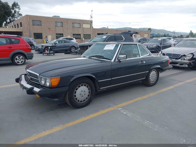 1986 Mercedes-benz 560 Sl მანქანა იყიდება აუქციონზე, vin: WDBBA48D1GA050221, აუქციონის ნომერი: 44907383