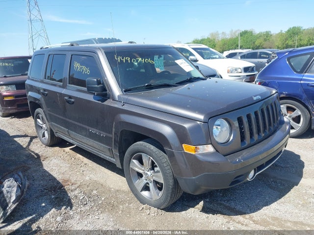 2016 Jeep Patriot High Altitude Edition მანქანა იყიდება აუქციონზე, vin: 1C4NJPFA7GD760473, აუქციონის ნომერი: 44907406