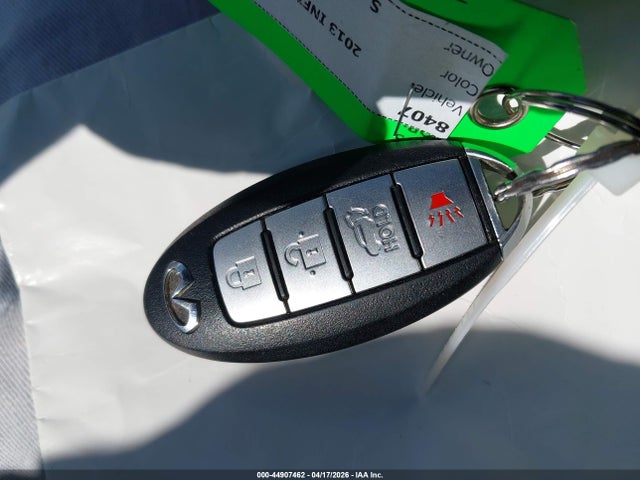44907462 :رقم المزاد ، 5N1AL0MM4DC304442 vin ، 2013 Infiniti Jx35 مزاد بيع