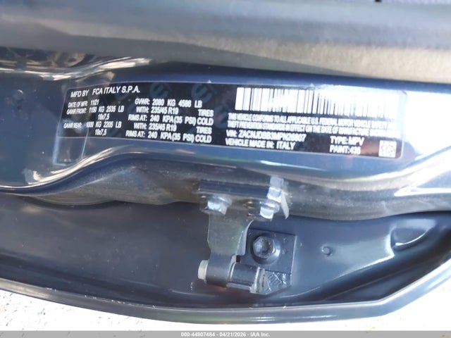 44907484 :رقم المزاد ، ZACNJDBB3MPN26807 vin ، 2021 Jeep Renegade 80th Anniversary 4x4 مزاد بيع