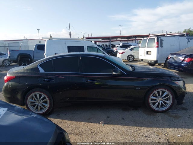 2017 Infiniti Q50 3.0t Premium მანქანა იყიდება აუქციონზე, vin: JN1EV7AP6HM738128, აუქციონის ნომერი: 44907514