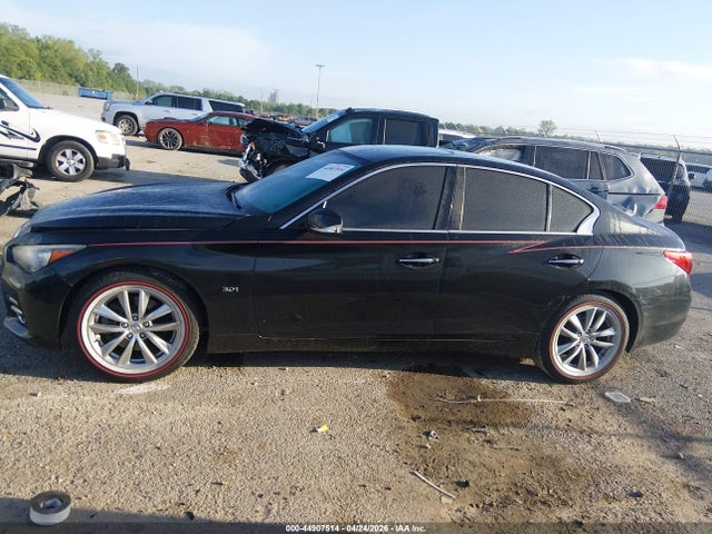 2017 Infiniti Q50 3.0t Premium მანქანა იყიდება აუქციონზე, vin: JN1EV7AP6HM738128, აუქციონის ნომერი: 44907514