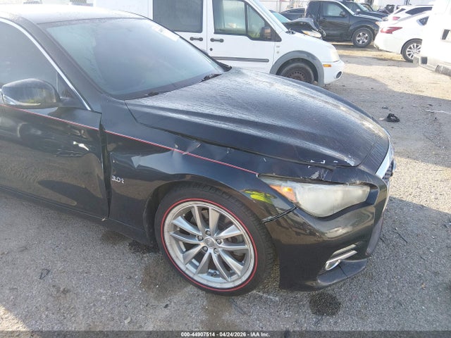 2017 Infiniti Q50 3.0t Premium მანქანა იყიდება აუქციონზე, vin: JN1EV7AP6HM738128, აუქციონის ნომერი: 44907514
