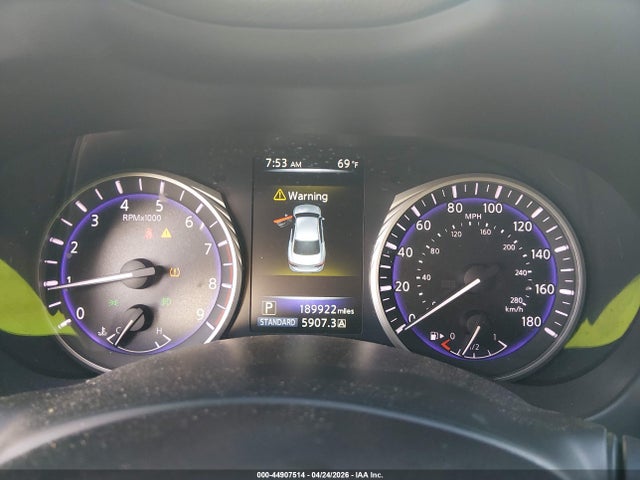 2017 Infiniti Q50 3.0t Premium მანქანა იყიდება აუქციონზე, vin: JN1EV7AP6HM738128, აუქციონის ნომერი: 44907514