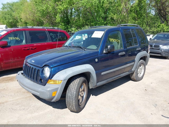 2005 Jeep Liberty Sport მანქანა იყიდება აუქციონზე, vin: 1J4GL48K75W555920, აუქციონის ნომერი: 44907574