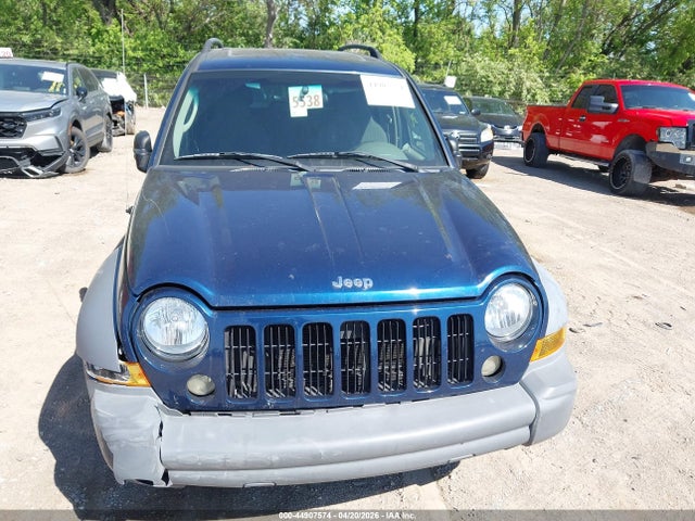 2005 Jeep Liberty Sport მანქანა იყიდება აუქციონზე, vin: 1J4GL48K75W555920, აუქციონის ნომერი: 44907574