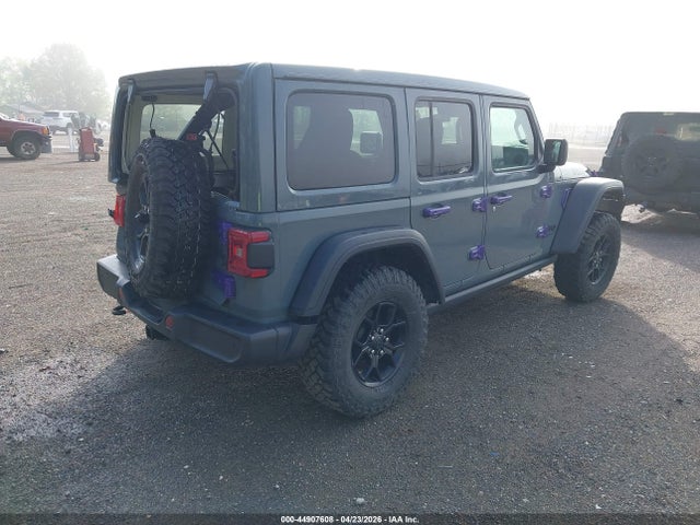 44907608 :رقم المزاد ، 1C4PJXDG7RW303038 vin ، 2024 Jeep Wrangler 4-door Willys 4x4 مزاد بيع