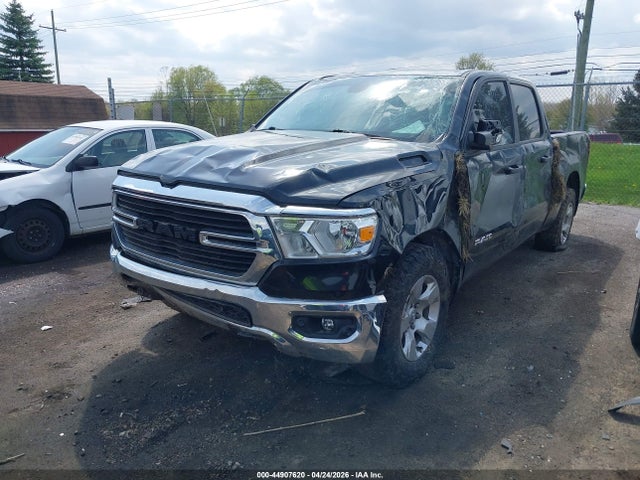 2021 Ram 1500 Big Horn  4x4 6'4 Box მანქანა იყიდება აუქციონზე, vin: 1C6SRFMT9MN799007, აუქციონის ნომერი: 44907620