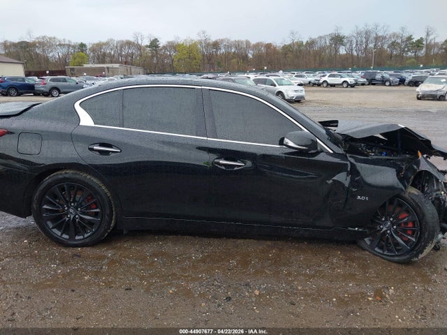44907677 :رقم المزاد ، JN1EV7AR9KM555041 vin ، 2019 Infiniti Q50 3.0t Luxe مزاد بيع