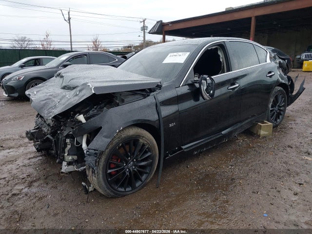 44907677 :رقم المزاد ، JN1EV7AR9KM555041 vin ، 2019 Infiniti Q50 3.0t Luxe مزاد بيع