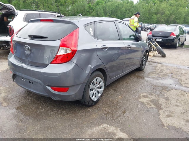 44907800 :رقم المزاد ، KMHCT5AE8HU329122 vin ، 2017 Hyundai Accent Se مزاد بيع