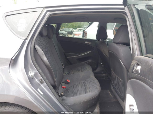 44907800 :رقم المزاد ، KMHCT5AE8HU329122 vin ، 2017 Hyundai Accent Se مزاد بيع