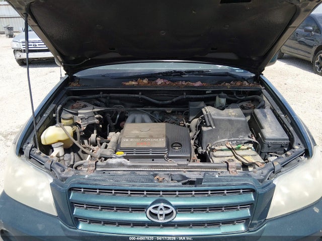 44907820 :رقم المزاد ، JTEHF21AX10008592 vin ، 2001 Toyota Highlander V6 مزاد بيع
