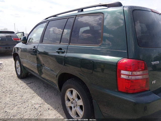 44907820 :رقم المزاد ، JTEHF21AX10008592 vin ، 2001 Toyota Highlander V6 مزاد بيع