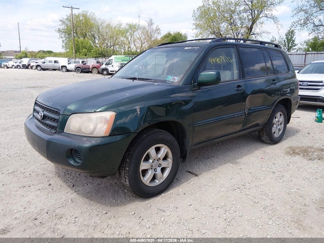 44907820 :رقم المزاد ، JTEHF21AX10008592 vin ، 2001 Toyota Highlander V6 مزاد بيع