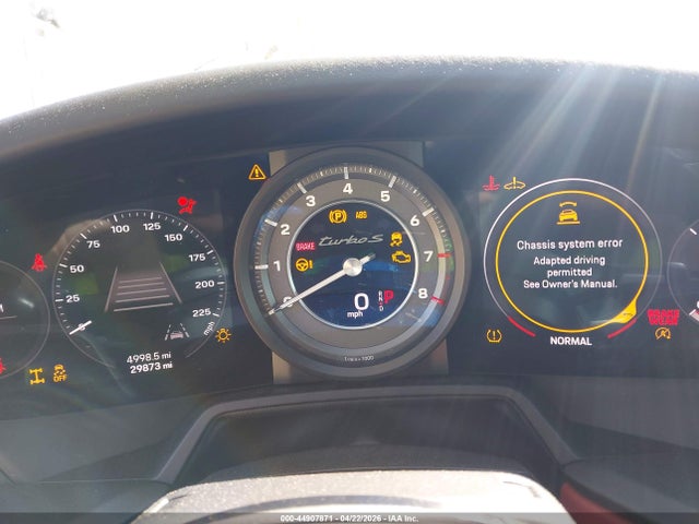 44907871 :رقم المزاد ، WP0AD2A95MS258672 vin ، 2021 Porsche 911 Turbo/turbo S مزاد بيع
