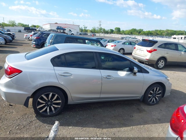 44907920 :رقم المزاد ، 19XFB2F92FE038710 vin ، 2015 Honda Civic Ex-l مزاد بيع