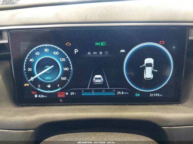 Aukcja sprzedaży 2022 Hyundai Tucson Hybrid Sel Convenience, vin: KM8JFCA18NU056503, numer aukcji: 44907936