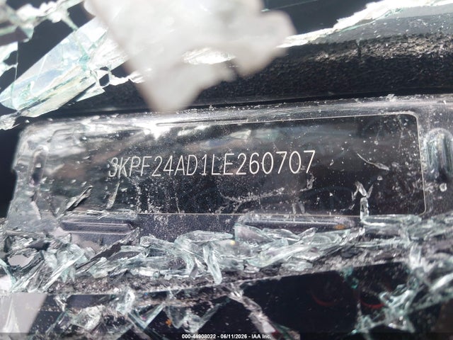 2020 Kia Forte Lxs მანქანა იყიდება აუქციონზე, vin: 3KPF24AD1LE260707, აუქციონის ნომერი: 44908022