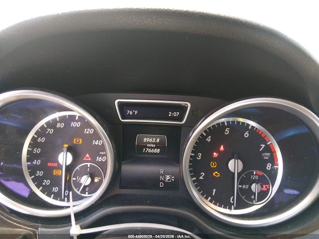 Продаж на аукціоні авто 2015 Mercedes-benz Ml 350, vin: 4JGDA5JB2FA489236, номер лоту: 44908029