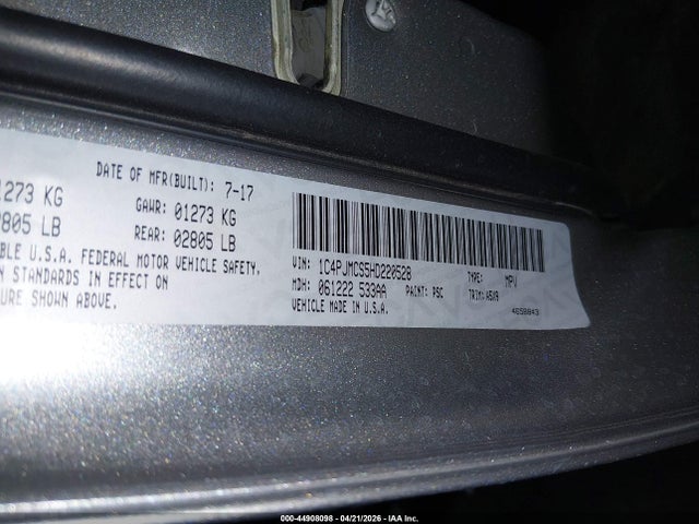 Jeep Cherokee Latitude 4x4 2017 1C4PJMCS5HD220528 Image 9